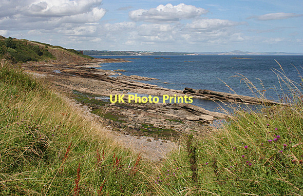 Photo 6"x4" North of the Kiln Rocks Kinghorn\/NT2686 c2011
