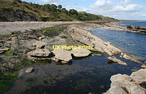 Photo 6"x4" Beach north of Kinghorn Kinghorn\/NT2686 c2011