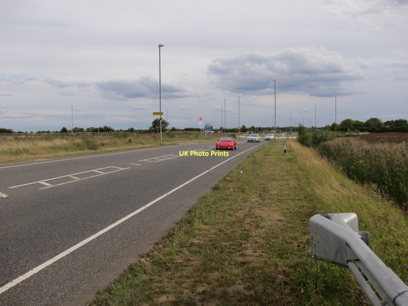 Photo 6"x4" New road around Longstanton Longstanton c2011