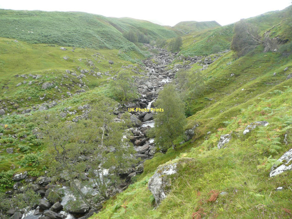 Photo 6"x4" Allt Dh\u00c3\u00b9in Croisg Meall Dh\u00f9in Croisg c2011