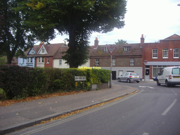 Photo 6"x4" New Park Road at junction of St Pancras Chichester c2011