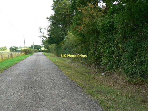 Photo 6"x4" Byway to the B4696 east of Minety Minety c2011