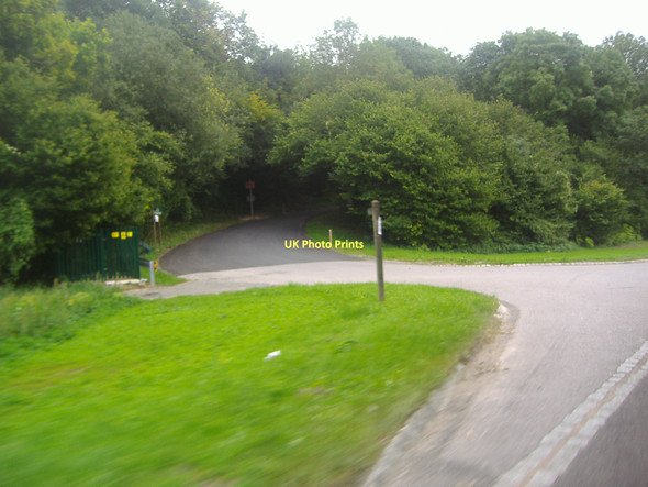 Photo 6"x4" Entrance to Nightingale Wood, Cocking Hill Cocking c2011