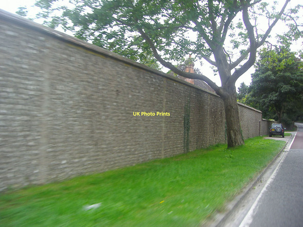 Photo 6"x4" Wall outside West Dean gardens West Dean\/SU8612 c2011