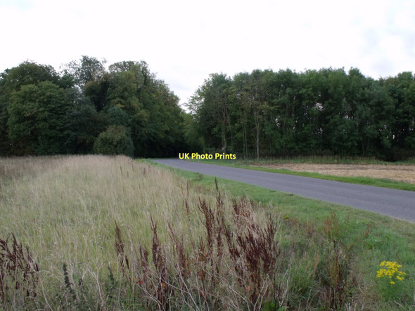 Photo 6"x4" Park Lane runs through Evedon Wood Ewerby c2011