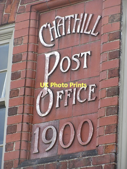 Photo 6"x4" Detail, Chathill Post Office Chathill\/NU1826 c2011