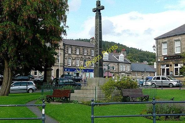 Photo 6"x4" Rothbury Cross Rothbury c2009