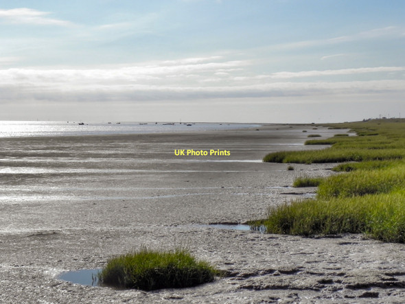 Photo 6"x4" Ribble Estuary Lytham c2011