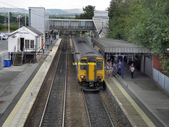 Photo 6"x4" Hazel Grove Station Hazel Grove\/SJ9286 c2011 P1
