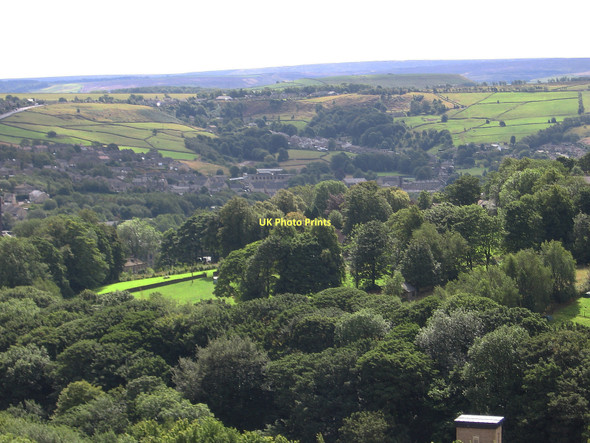 Photo 6"x4" Golcar - view to Linthwaite Wellhouse\/SE0914 c2011