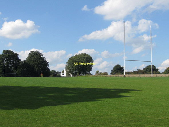 Photo 6"x4" Rugby pitch, Old Malton Norton-on-Derwent c2011