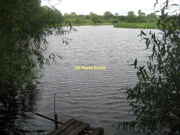 Photo 6"x4" The Half Moon lake, Kirkthorpe Wakefield\/SE3320 c2011