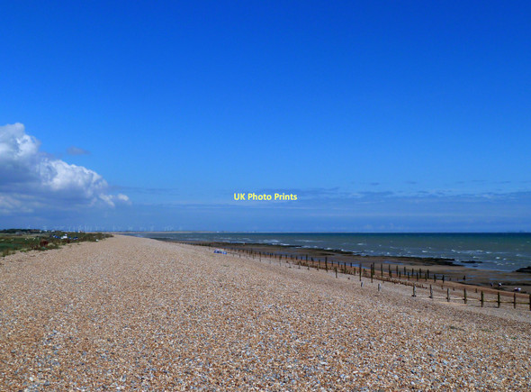 Photo 6"x4" Winchelsea Beach Cliff End\/TQ8813 c2011