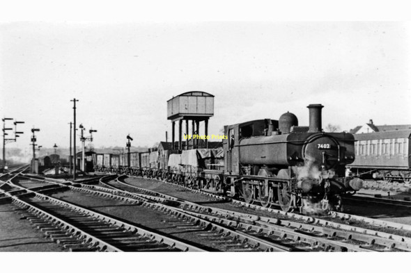 Photo 6"x4" Shunting at Stourbridge Junction, with a GW '7400' 0-6-0PT Stourbridge c1951