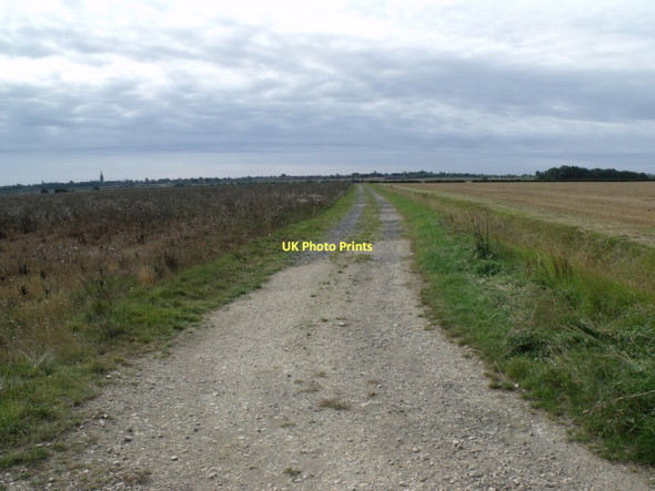 Photo 6"x4" Track off lane, near Howell Boughton\/TF1245 c2011