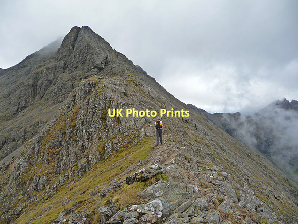 Photo 6"x4" Ascending Bruach na Frithe Bruach na Frithe c2011