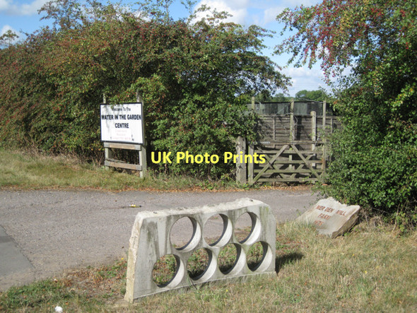 Photo 6"x4" Entrance to closed garden centre  Stonebridge\/SP2182 c2011