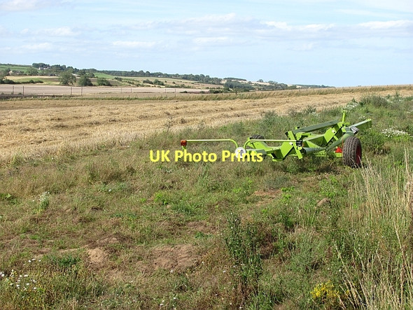 Photo 6"x4" Combine trailer Hawkhill\/NU2212 c2011