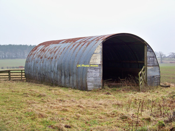 Photo 6"x4" RAF Charterhall - Dispersed Site No 8 - Airmens' Quarters Greenlaw\/NT7146 c2011