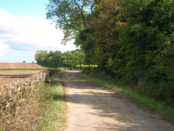Photo 6"x4" Sandbeck Lane (track) Stainton\/SK5593 c2011