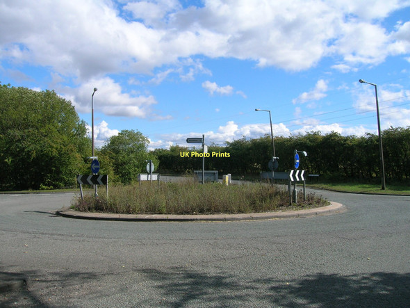 Photo 6"x4" Roundabout on Stainton Lane Maltby\/SK5292 c2011