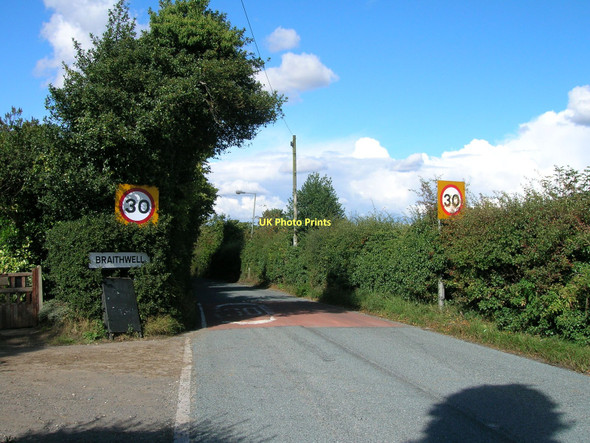 Photo 6"x4" Entering Braithwell Maltby\/SK5292 c2011
