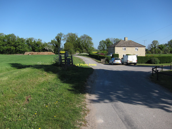 Photo 6"x4" End of Landwade Road Landwade c2011