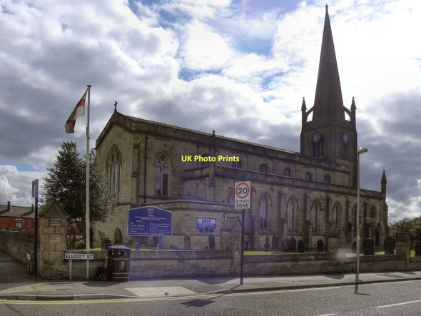 Photo 6"x4" St George's  Parish Church, Tyldesley Tyldesley c2011