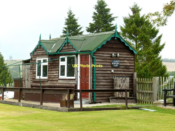 Photo 6"x4" Club House, Clun Bowls Club Churchbank c2011
