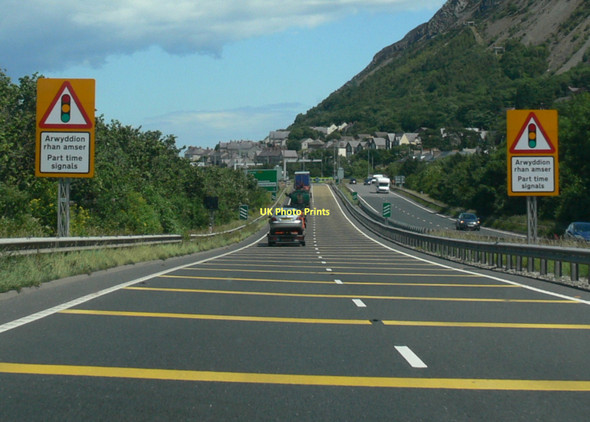 Photo 6"x4" Eastbound along the A55 Llanfairfechan c2011