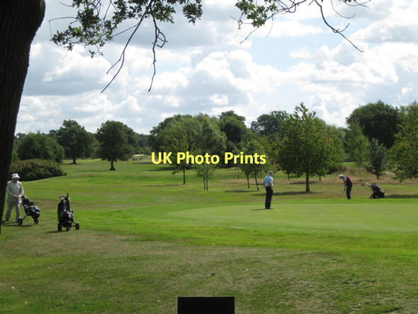 Photo 6"x4" At the green, Stonebridge golf course  Stonebridge\/SP2182 c2011