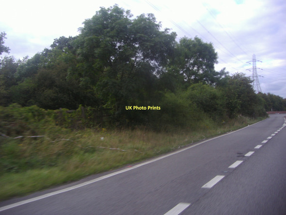 Photo 6"x4" Entrance to the parking area on the A3, Burpham Burpham\/TQ0152 c2011