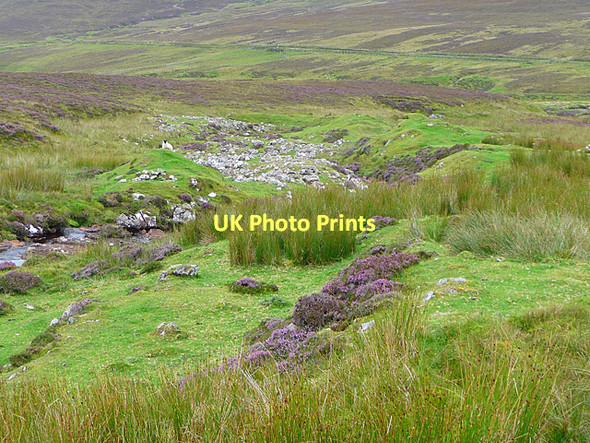 Photo 6"x4" Shielings by the Lon Bota Meanachain Linicro \/ Lionacro c2011