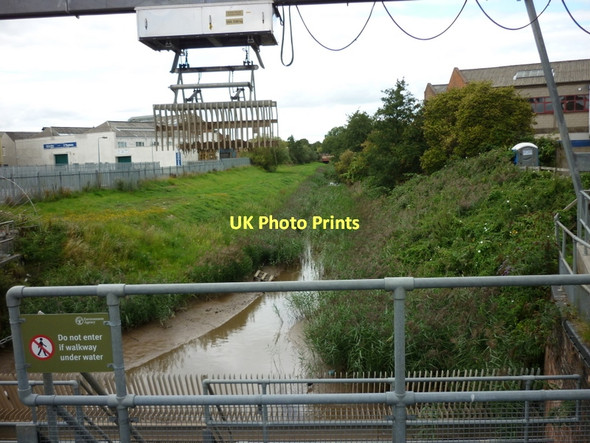 Photo 6"x4" The end of Barmston Drain, Lincoln Street, Hull Kingston upon Hull c2011