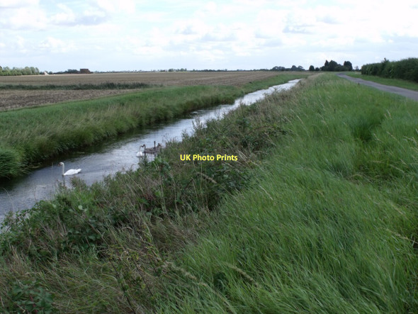 Photo 6"x4" Castle Dyke at Wildmore fen Haven Bank c2011