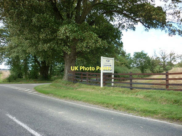 Photo 6"x4" High Street at the road to Market Stainton Market Stainton c2011
