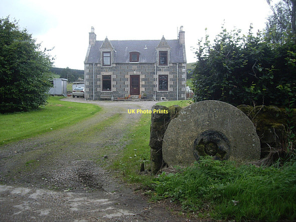 Photo 6"x4" Farmhouse, Mains of Lesmoir Rhynie\/NJ4927 c2011