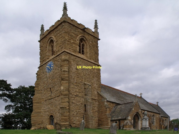Photo 6"x4" St John the Baptist Church, Nettleton Caistor c2011
