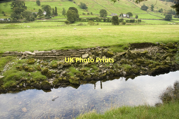 Photo 6"x4" Reinforced banks on the River Sprint Sadgill c2011