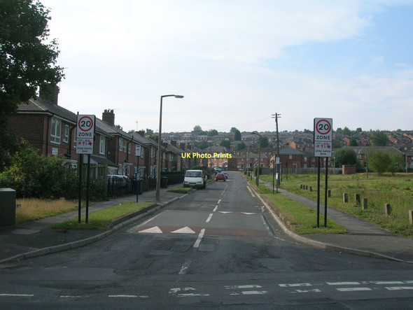 Photo 6"x4" Cricket Inn Crescent, Sheffield Sheffield\/SK3587 c2011