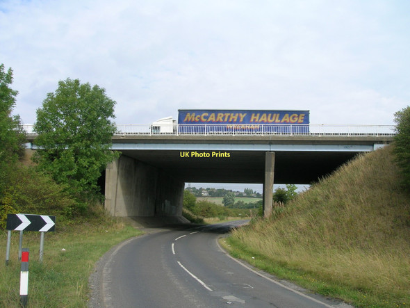 Photo 6"x4" Motorway bridge over Long Lane Guilthwaite c2011