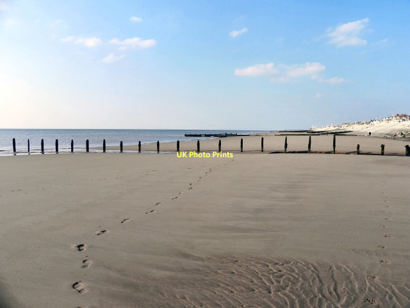 Photo 6"x4" The Beach at Cleveleys Cleveleys c2011