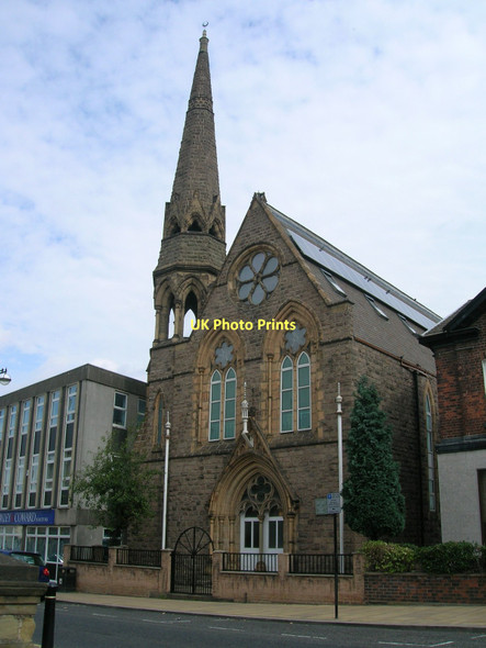 Photo 6"x4" Moorgate Street Mosque, Rotherham previously the Unitarian Church Rotherham c2011