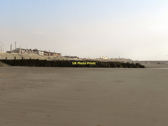 Photo 6"x4" Cleveleys Beach Cleveleys c2011