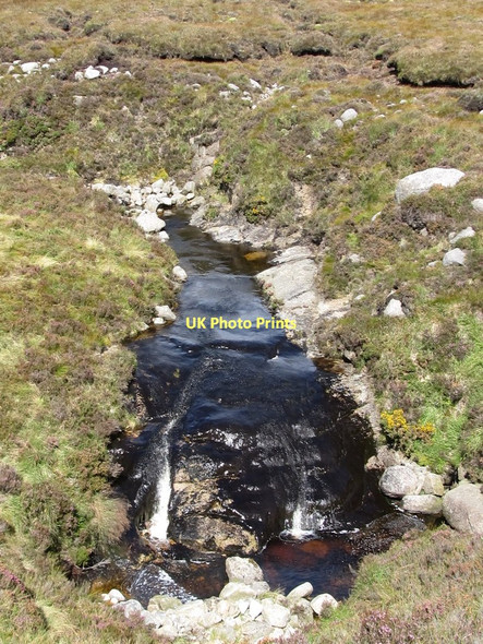Photo 6"x4" The peat stained Meelmore River Kilcoo c2011