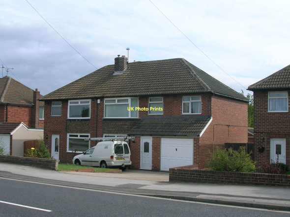 Photo 6"x4" Houses on Braithwell Road Bramley\/SK4892 c2011