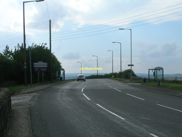Photo 6"x4" A630 towards Rotherham Conisbrough c2011