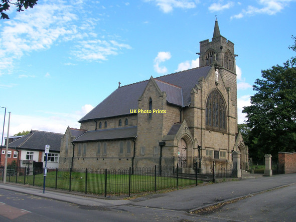 Photo 6"x4" Church on Wadworth Street Conisbrough c2011