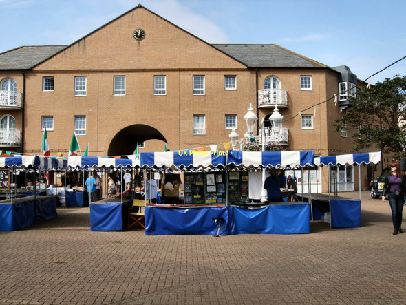 Photo 6"x4" Italian Market at Brighton Marina Black Rock\/TQ3303 c2011