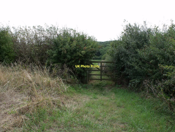 Photo 6"x4" Public Footpath Gate Swinderby c2011